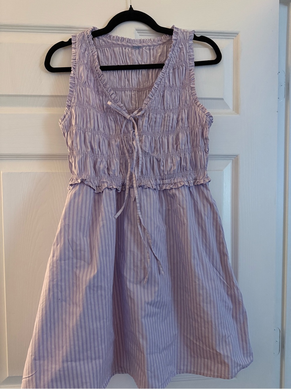 Old Navy Fit & Flare Smocked Bodice Mini Dress
Size M